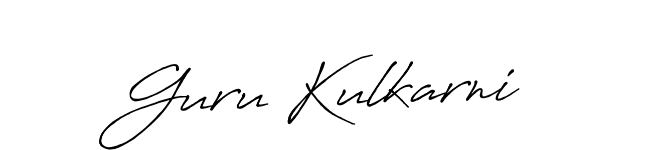 Make a short Guru Kulkarni signature style. Manage your documents anywhere anytime using Antro_Vectra_Bolder. Create and add eSignatures, submit forms, share and send files easily. Guru Kulkarni signature style 7 images and pictures png