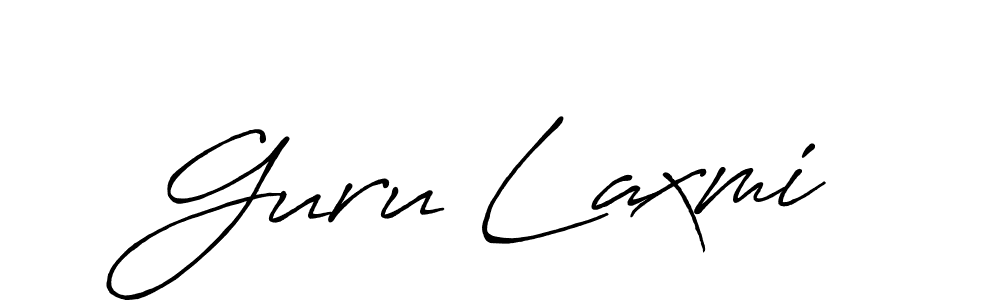 Guru Laxmi stylish signature style. Best Handwritten Sign (Antro_Vectra_Bolder) for my name. Handwritten Signature Collection Ideas for my name Guru Laxmi. Guru Laxmi signature style 7 images and pictures png