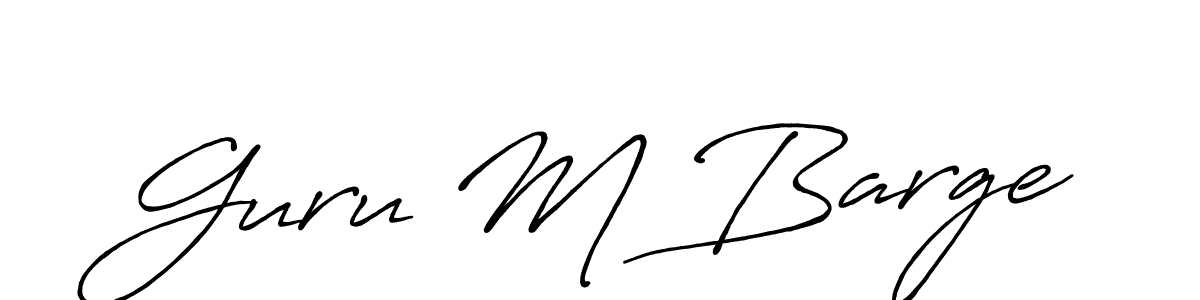 You can use this online signature creator to create a handwritten signature for the name Guru M Barge. This is the best online autograph maker. Guru M Barge signature style 7 images and pictures png