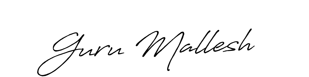 You should practise on your own different ways (Antro_Vectra_Bolder) to write your name (Guru Mallesh) in signature. don't let someone else do it for you. Guru Mallesh signature style 7 images and pictures png