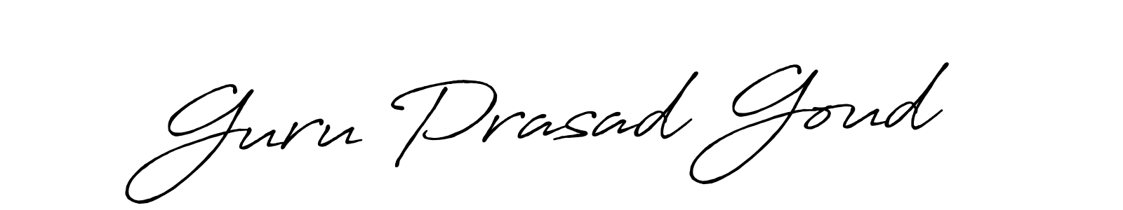 if you are searching for the best signature style for your name Guru Prasad Goud. so please give up your signature search. here we have designed multiple signature styles  using Antro_Vectra_Bolder. Guru Prasad Goud signature style 7 images and pictures png