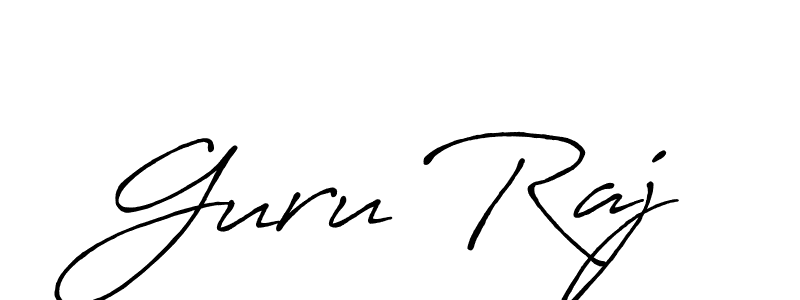 The best way (Antro_Vectra_Bolder) to make a short signature is to pick only two or three words in your name. The name Guru Raj include a total of six letters. For converting this name. Guru Raj signature style 7 images and pictures png