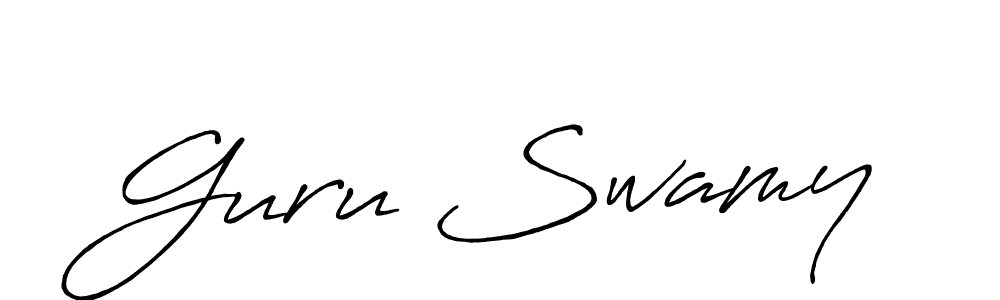 The best way (Antro_Vectra_Bolder) to make a short signature is to pick only two or three words in your name. The name Guru Swamy include a total of six letters. For converting this name. Guru Swamy signature style 7 images and pictures png