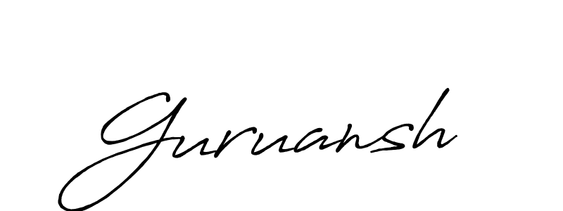 if you are searching for the best signature style for your name Guruansh. so please give up your signature search. here we have designed multiple signature styles  using Antro_Vectra_Bolder. Guruansh signature style 7 images and pictures png