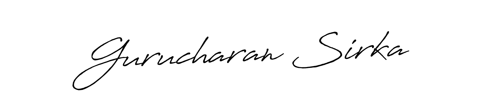 Make a short Gurucharan Sirka signature style. Manage your documents anywhere anytime using Antro_Vectra_Bolder. Create and add eSignatures, submit forms, share and send files easily. Gurucharan Sirka signature style 7 images and pictures png