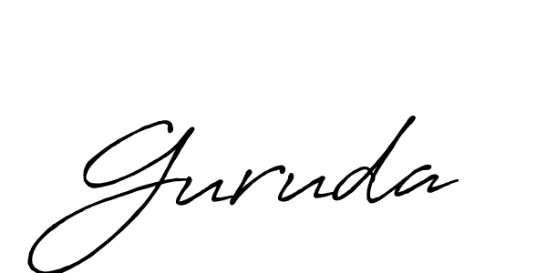 It looks lik you need a new signature style for name Guruda. Design unique handwritten (Antro_Vectra_Bolder) signature with our free signature maker in just a few clicks. Guruda signature style 7 images and pictures png