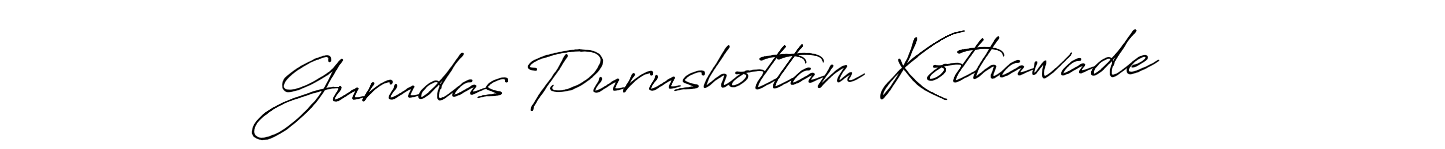 How to Draw Gurudas Purushottam Kothawade signature style? Antro_Vectra_Bolder is a latest design signature styles for name Gurudas Purushottam Kothawade. Gurudas Purushottam Kothawade signature style 7 images and pictures png