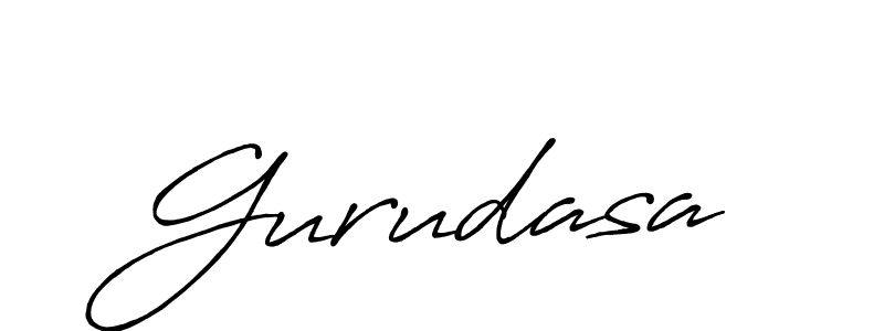 Make a beautiful signature design for name Gurudasa. With this signature (Antro_Vectra_Bolder) style, you can create a handwritten signature for free. Gurudasa signature style 7 images and pictures png