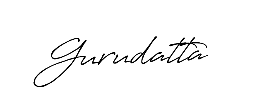 The best way (Antro_Vectra_Bolder) to make a short signature is to pick only two or three words in your name. The name Gurudatta include a total of six letters. For converting this name. Gurudatta signature style 7 images and pictures png