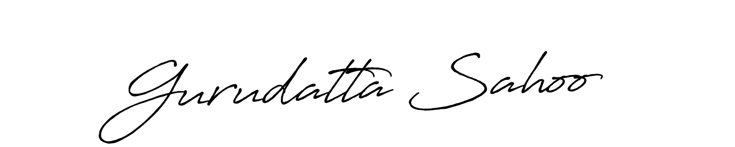 Make a beautiful signature design for name Gurudatta Sahoo. Use this online signature maker to create a handwritten signature for free. Gurudatta Sahoo signature style 7 images and pictures png