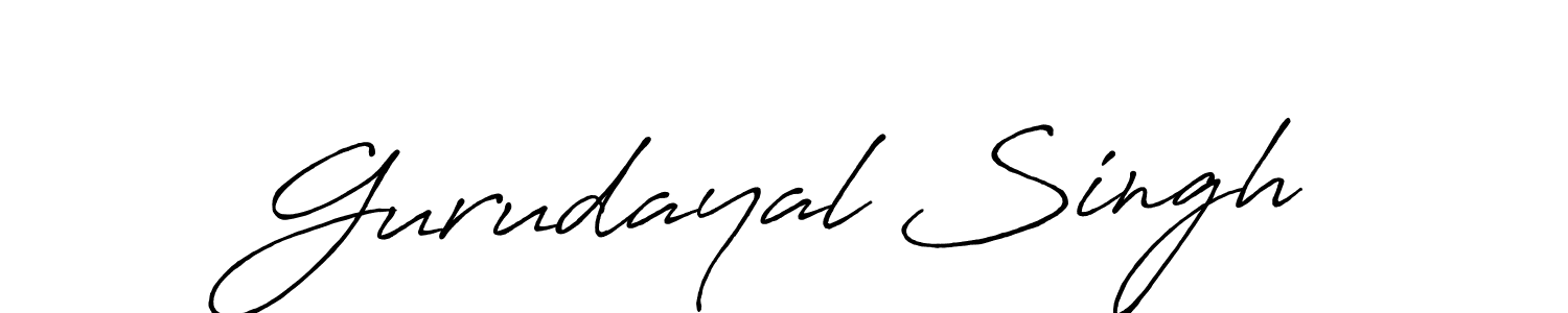 Use a signature maker to create a handwritten signature online. With this signature software, you can design (Antro_Vectra_Bolder) your own signature for name Gurudayal Singh. Gurudayal Singh signature style 7 images and pictures png