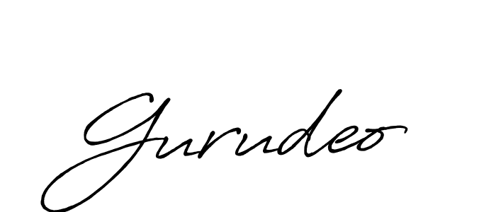 Make a beautiful signature design for name Gurudeo. Use this online signature maker to create a handwritten signature for free. Gurudeo signature style 7 images and pictures png