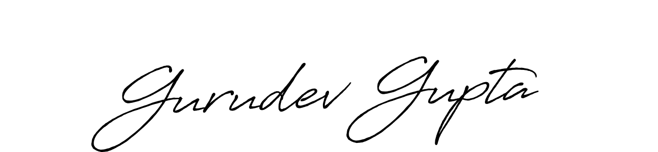 The best way (Antro_Vectra_Bolder) to make a short signature is to pick only two or three words in your name. The name Gurudev Gupta include a total of six letters. For converting this name. Gurudev Gupta signature style 7 images and pictures png