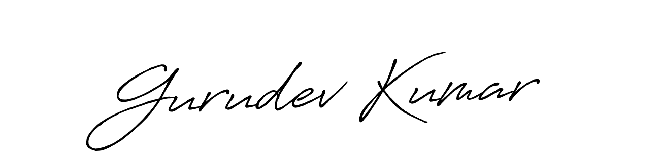 The best way (Antro_Vectra_Bolder) to make a short signature is to pick only two or three words in your name. The name Gurudev Kumar include a total of six letters. For converting this name. Gurudev Kumar signature style 7 images and pictures png