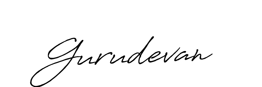 Also we have Gurudevan name is the best signature style. Create professional handwritten signature collection using Antro_Vectra_Bolder autograph style. Gurudevan signature style 7 images and pictures png