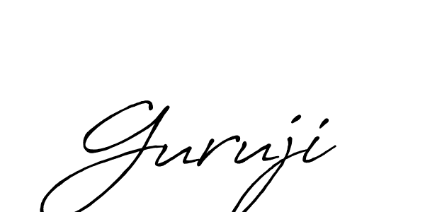 Make a short Guruji signature style. Manage your documents anywhere anytime using Antro_Vectra_Bolder. Create and add eSignatures, submit forms, share and send files easily. Guruji signature style 7 images and pictures png
