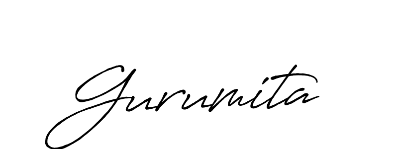 How to make Gurumita name signature. Use Antro_Vectra_Bolder style for creating short signs online. This is the latest handwritten sign. Gurumita signature style 7 images and pictures png