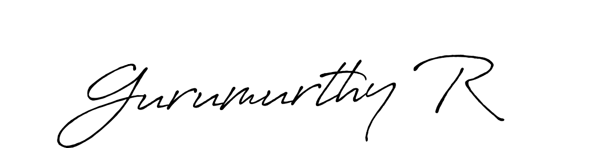 Make a beautiful signature design for name Gurumurthy R. Use this online signature maker to create a handwritten signature for free. Gurumurthy R signature style 7 images and pictures png