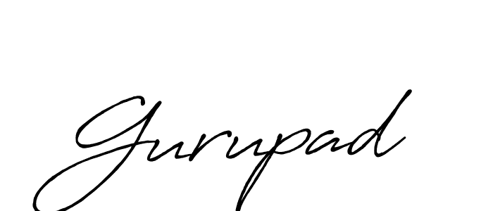 How to make Gurupad name signature. Use Antro_Vectra_Bolder style for creating short signs online. This is the latest handwritten sign. Gurupad signature style 7 images and pictures png