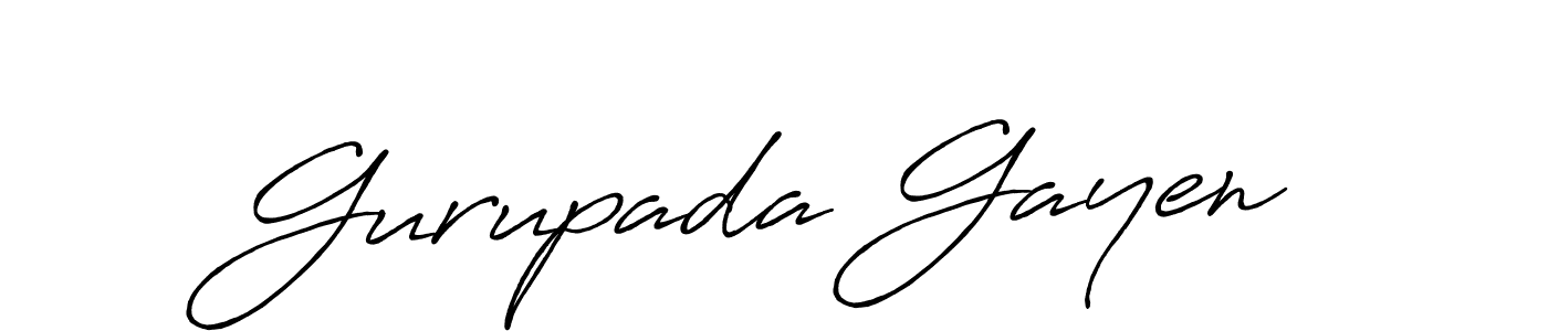 The best way (Antro_Vectra_Bolder) to make a short signature is to pick only two or three words in your name. The name Gurupada Gayen include a total of six letters. For converting this name. Gurupada Gayen signature style 7 images and pictures png