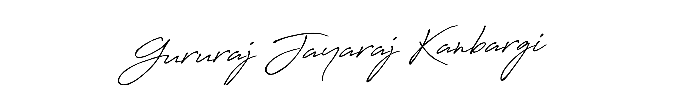 It looks lik you need a new signature style for name Gururaj Jayaraj Kanbargi. Design unique handwritten (Antro_Vectra_Bolder) signature with our free signature maker in just a few clicks. Gururaj Jayaraj Kanbargi signature style 7 images and pictures png