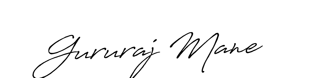 It looks lik you need a new signature style for name Gururaj Mane. Design unique handwritten (Antro_Vectra_Bolder) signature with our free signature maker in just a few clicks. Gururaj Mane signature style 7 images and pictures png