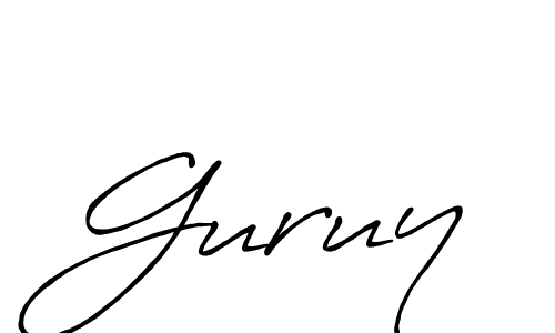 This is the best signature style for the Guruy name. Also you like these signature font (Antro_Vectra_Bolder). Mix name signature. Guruy signature style 7 images and pictures png