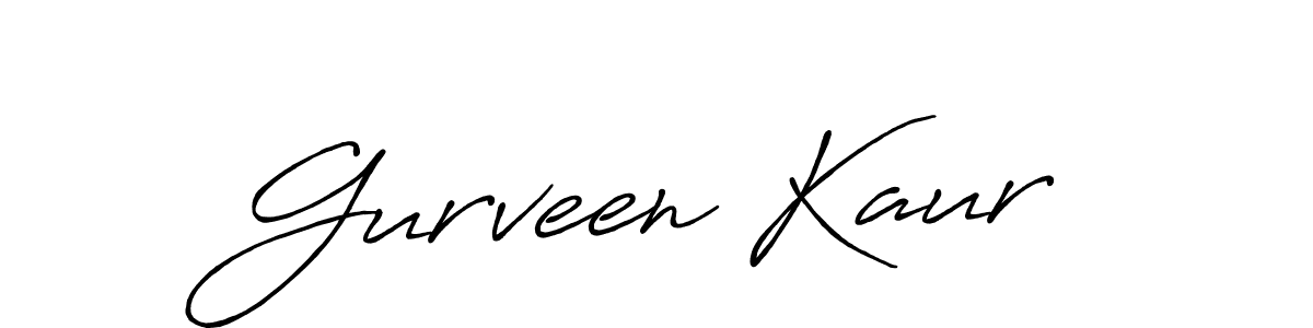 Also we have Gurveen Kaur name is the best signature style. Create professional handwritten signature collection using Antro_Vectra_Bolder autograph style. Gurveen Kaur signature style 7 images and pictures png