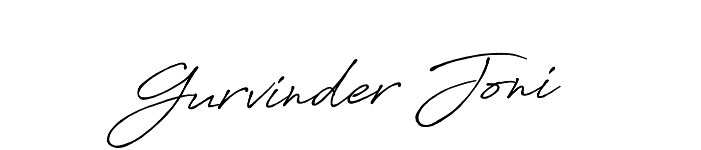 Use a signature maker to create a handwritten signature online. With this signature software, you can design (Antro_Vectra_Bolder) your own signature for name Gurvinder Joni. Gurvinder Joni signature style 7 images and pictures png