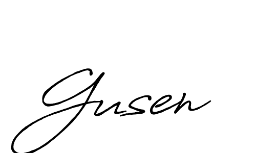 It looks lik you need a new signature style for name Gusen. Design unique handwritten (Antro_Vectra_Bolder) signature with our free signature maker in just a few clicks. Gusen signature style 7 images and pictures png