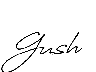 Similarly Antro_Vectra_Bolder is the best handwritten signature design. Signature creator online .You can use it as an online autograph creator for name Gush. Gush signature style 7 images and pictures png