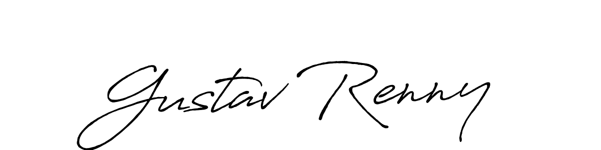 This is the best signature style for the Gustav Renny name. Also you like these signature font (Antro_Vectra_Bolder). Mix name signature. Gustav Renny signature style 7 images and pictures png