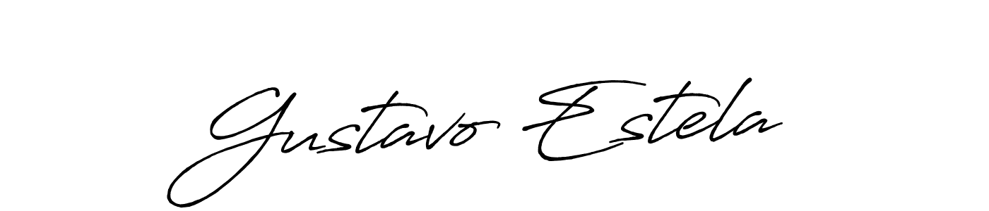 Best and Professional Signature Style for Gustavo Estela. Antro_Vectra_Bolder Best Signature Style Collection. Gustavo Estela signature style 7 images and pictures png