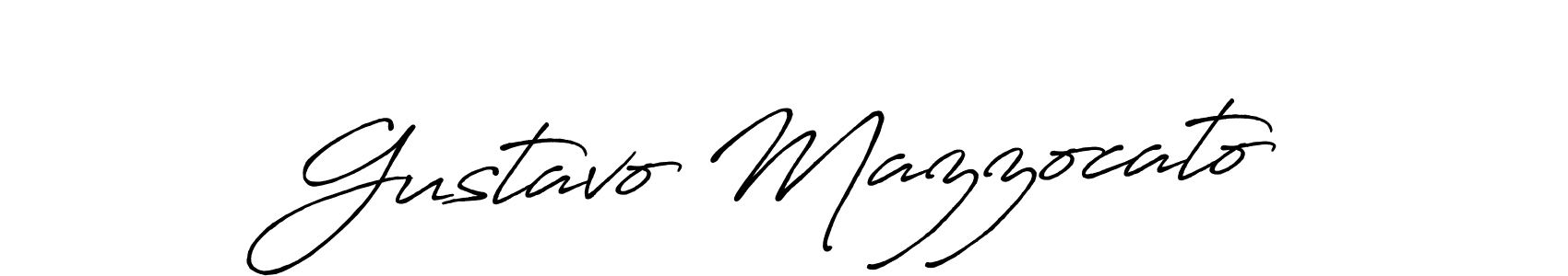 Similarly Antro_Vectra_Bolder is the best handwritten signature design. Signature creator online .You can use it as an online autograph creator for name Gustavo Mazzocato. Gustavo Mazzocato signature style 7 images and pictures png