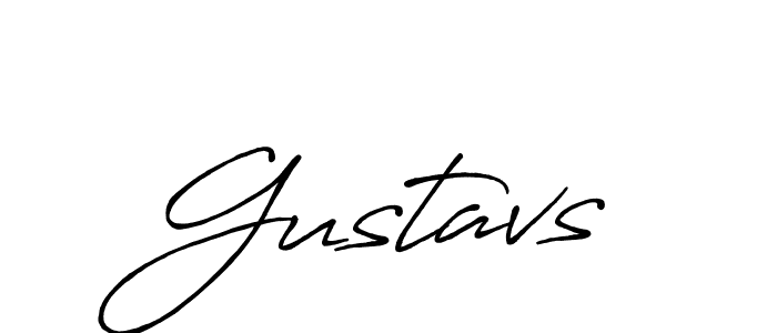 Use a signature maker to create a handwritten signature online. With this signature software, you can design (Antro_Vectra_Bolder) your own signature for name Gustavs. Gustavs signature style 7 images and pictures png