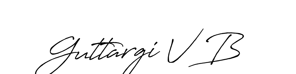 Once you've used our free online signature maker to create your best signature Antro_Vectra_Bolder style, it's time to enjoy all of the benefits that Guttargi V B name signing documents. Guttargi V B signature style 7 images and pictures png