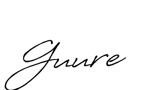 How to Draw Guure signature style? Antro_Vectra_Bolder is a latest design signature styles for name Guure. Guure signature style 7 images and pictures png