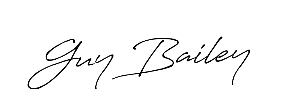 if you are searching for the best signature style for your name Guy Bailey. so please give up your signature search. here we have designed multiple signature styles  using Antro_Vectra_Bolder. Guy Bailey signature style 7 images and pictures png