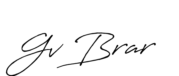 Best and Professional Signature Style for Gv Brar. Antro_Vectra_Bolder Best Signature Style Collection. Gv Brar signature style 7 images and pictures png