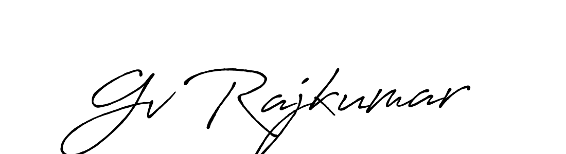 Also You can easily find your signature by using the search form. We will create Gv Rajkumar name handwritten signature images for you free of cost using Antro_Vectra_Bolder sign style. Gv Rajkumar signature style 7 images and pictures png
