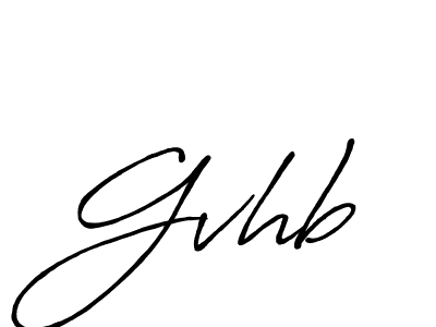 Gvhb stylish signature style. Best Handwritten Sign (Antro_Vectra_Bolder) for my name. Handwritten Signature Collection Ideas for my name Gvhb. Gvhb signature style 7 images and pictures png