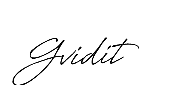 How to make Gvidit signature? Antro_Vectra_Bolder is a professional autograph style. Create handwritten signature for Gvidit name. Gvidit signature style 7 images and pictures png