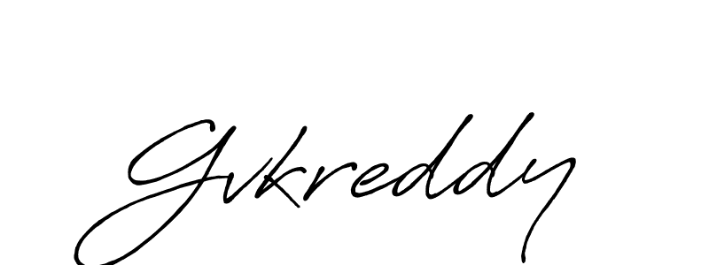 You should practise on your own different ways (Antro_Vectra_Bolder) to write your name (Gvkreddy) in signature. don't let someone else do it for you. Gvkreddy signature style 7 images and pictures png