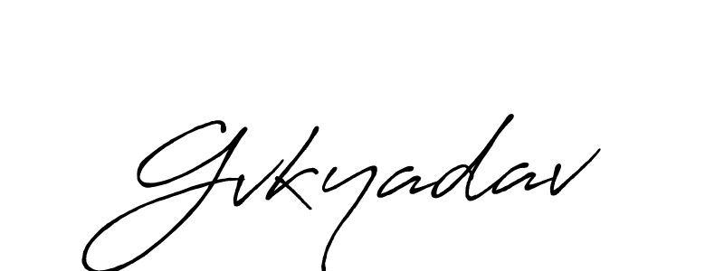 How to Draw Gvkyadav signature style? Antro_Vectra_Bolder is a latest design signature styles for name Gvkyadav. Gvkyadav signature style 7 images and pictures png