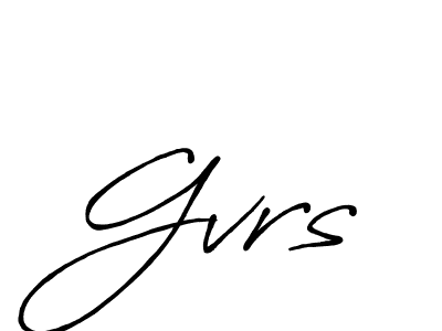 if you are searching for the best signature style for your name Gvrs. so please give up your signature search. here we have designed multiple signature styles  using Antro_Vectra_Bolder. Gvrs signature style 7 images and pictures png