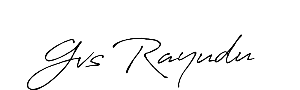This is the best signature style for the Gvs Rayudu name. Also you like these signature font (Antro_Vectra_Bolder). Mix name signature. Gvs Rayudu signature style 7 images and pictures png