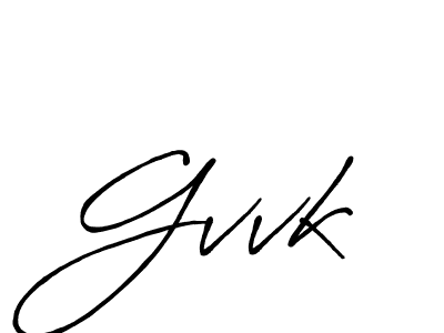 Design your own signature with our free online signature maker. With this signature software, you can create a handwritten (Antro_Vectra_Bolder) signature for name Gvvk. Gvvk signature style 7 images and pictures png