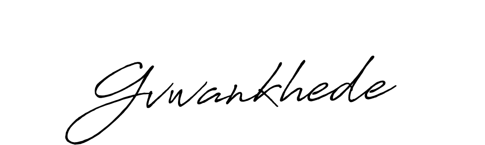 Also You can easily find your signature by using the search form. We will create Gvwankhede name handwritten signature images for you free of cost using Antro_Vectra_Bolder sign style. Gvwankhede signature style 7 images and pictures png