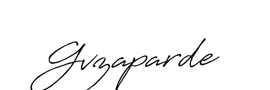 How to make Gvzaparde signature? Antro_Vectra_Bolder is a professional autograph style. Create handwritten signature for Gvzaparde name. Gvzaparde signature style 7 images and pictures png