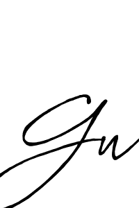 Create a beautiful signature design for name Gw. With this signature (Antro_Vectra_Bolder) fonts, you can make a handwritten signature for free. Gw signature style 7 images and pictures png